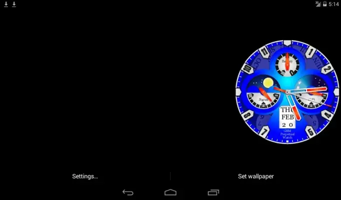 Perpetual Watch Wallpaper android App screenshot 2